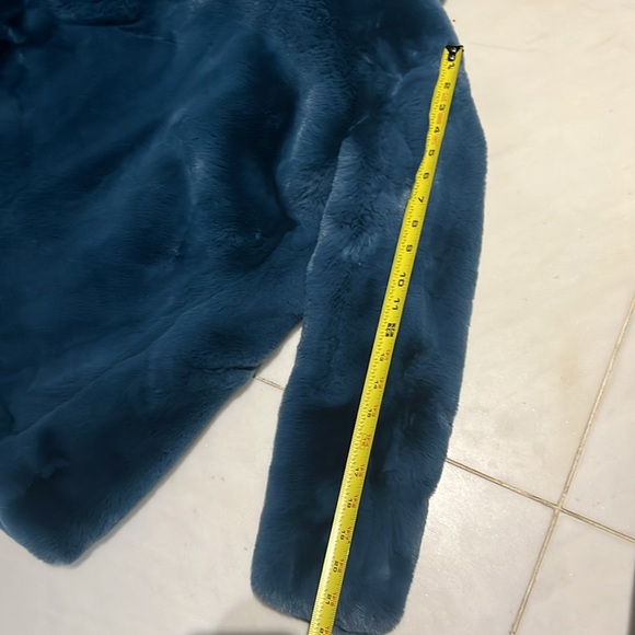 APPARIS classic Stella Coat Children's mid length faux fur jacket with collar - Picture 12 of 13